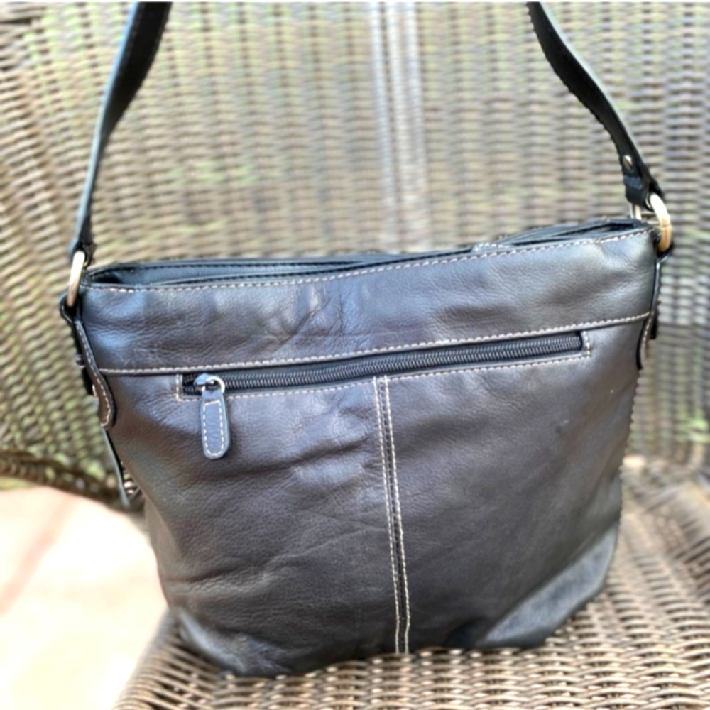 Croft and Barrow Leather Shoulder Bag